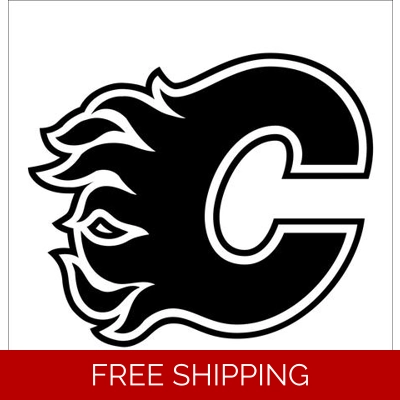 NHL Hockey Calgary Flames Die Cut Vinyl Decal sticker NHL Hockey Calgary Flames Die Cut Vinyl Decal sticker